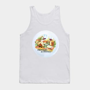 Fromages De France a foodie cheeseboard to die for Tank Top